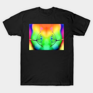 Rainbow Queen Anne Lace T-Shirt